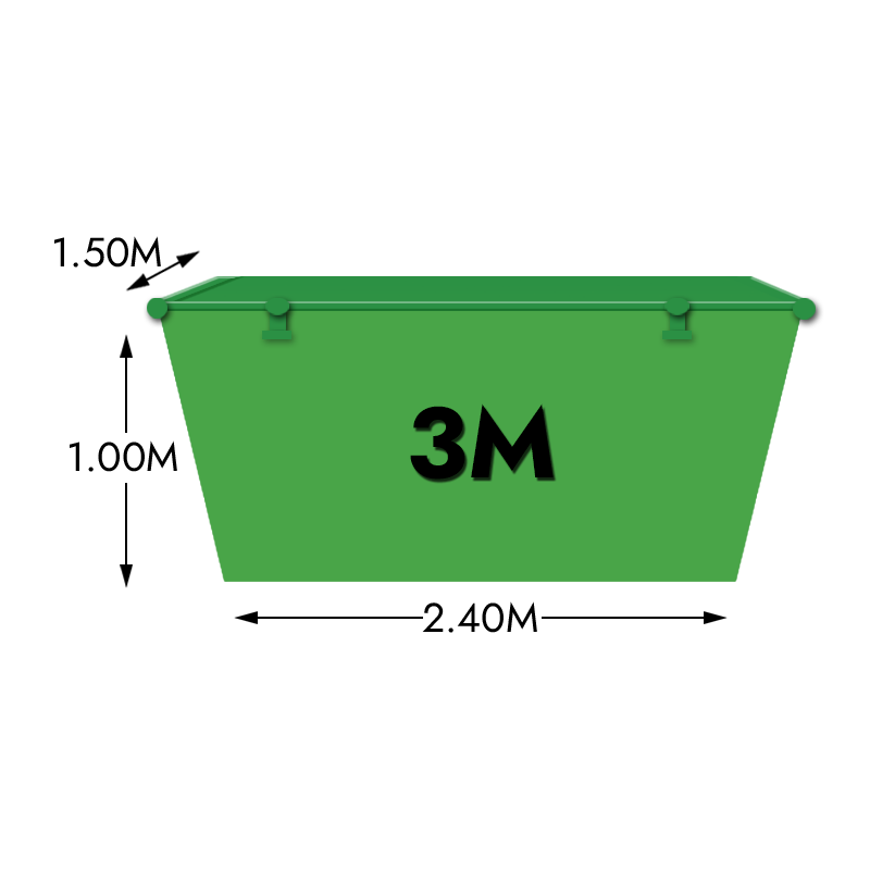 3m³ Skip Bin
