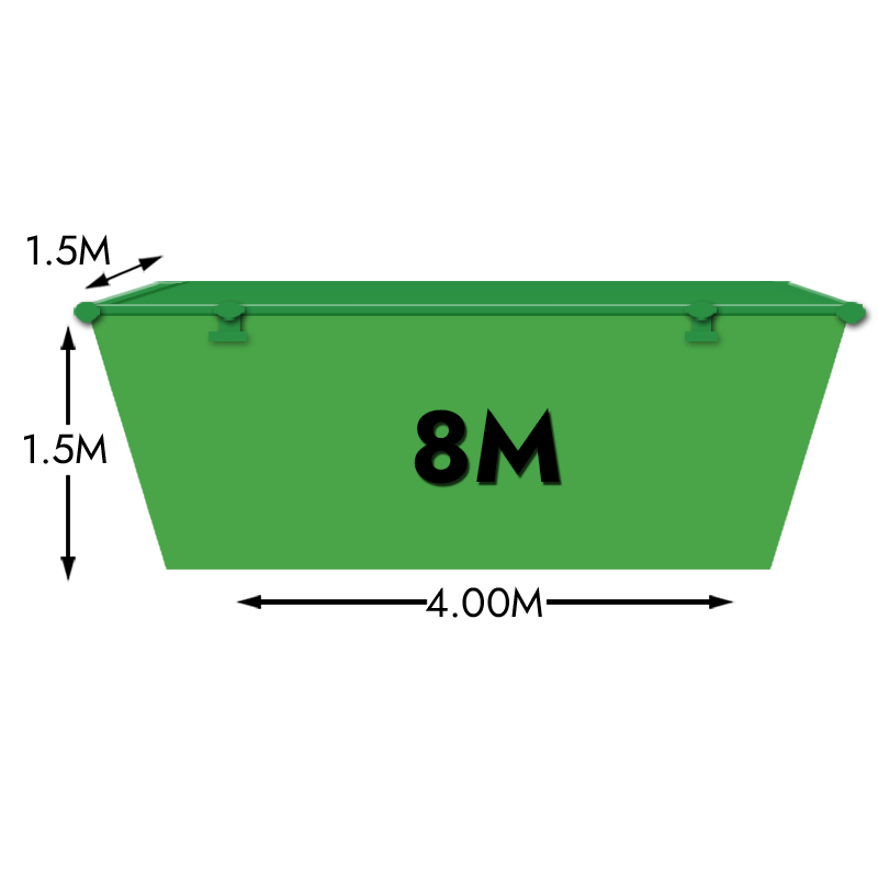 8m³ Skip Bin
